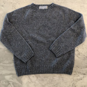 Blue Wool Sweater